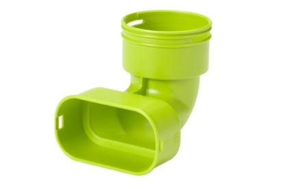 Toon details van Bocht van D 75/63 mm naar halfrond 50 x 100 mm Afbeeldingen van Bocht van D 75/63 mm naar halfrond 50 x 100 mm