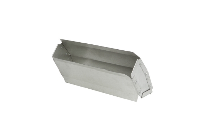 Toon details van Verticale bocht 45 graden 305 x 57 mm Afbeeldingen van Verticale bocht 45 graden 305 x 57 mm