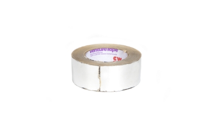 Toon details van Aluminium plakband, B=50 mm en L=50 m Afbeeldingen van Aluminium plakband, B=50 mm en L=50 m