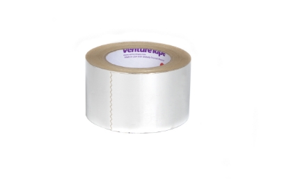 Toon details van Aluminium plakband, B=75 mm en L=50 m Afbeeldingen van Aluminium plakband, B=75 mm en L=50 m