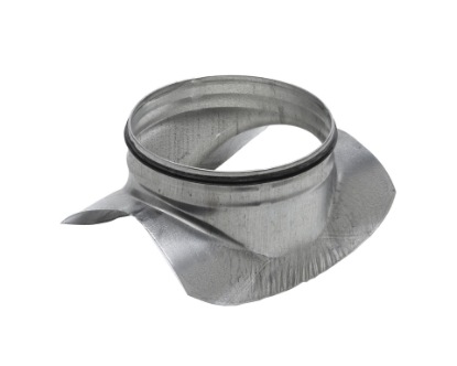 Toon details van Zadelstuk 90 graden D125- 80 mm spirosafe Afbeeldingen van Zadelstuk 90 graden D125- 80 mm spirosafe