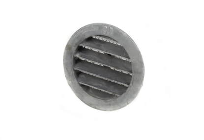 Toon details van Muurrooster aluminium D125 mm, (blank) Afbeeldingen van Muurrooster aluminium D125 mm, (blank)