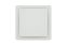 Toon details van Brink design ventiel vierkant, RAL 9016, 230 x 230 mm Afbeeldingen van Brink design ventiel vierkant, RAL 9016, 230 x 230 mm